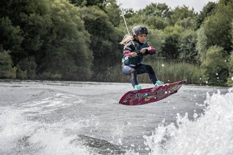 Mary Jones at the 2022 Malibu Boats UK Wakeboard And Wakesurf Nationals - Photo Mantis Pro Media